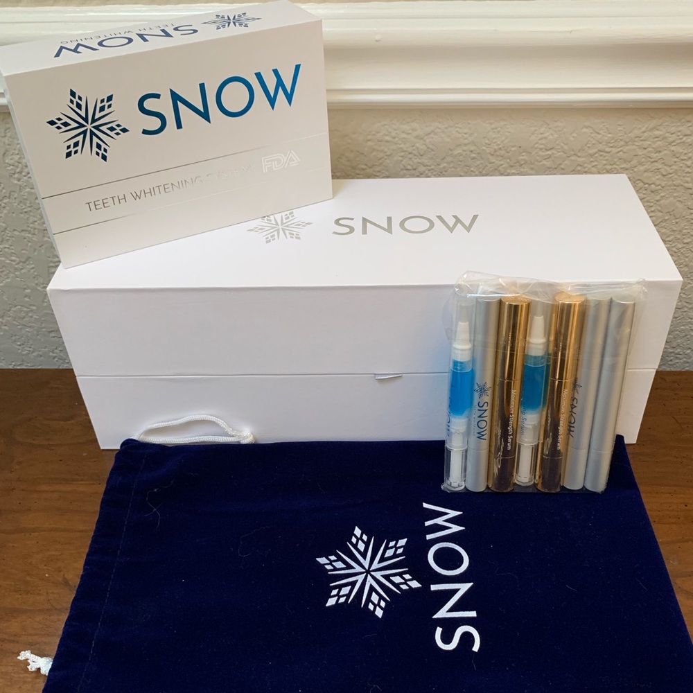 SNOW teeth whitening system (all-in-one)